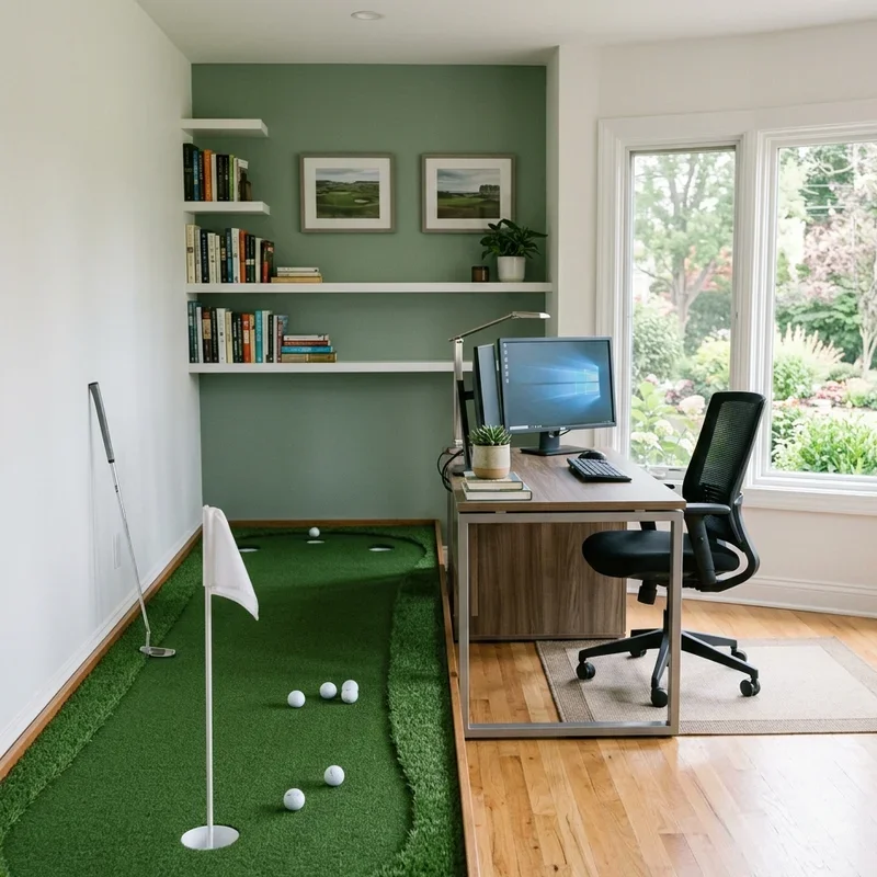 Golf Office Ideas