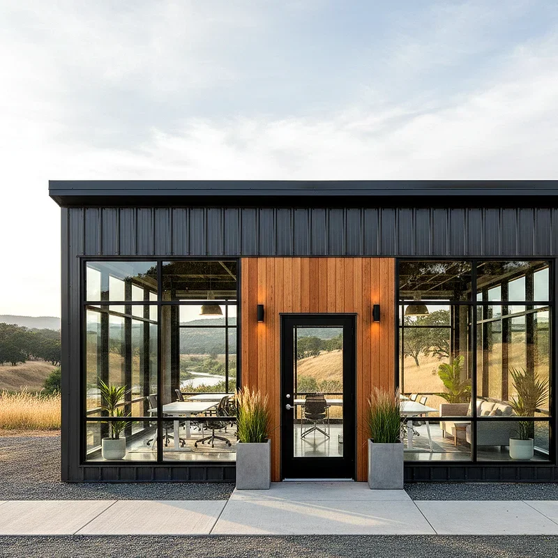 15 Metal Building Office Ideas for Modern Workspaces