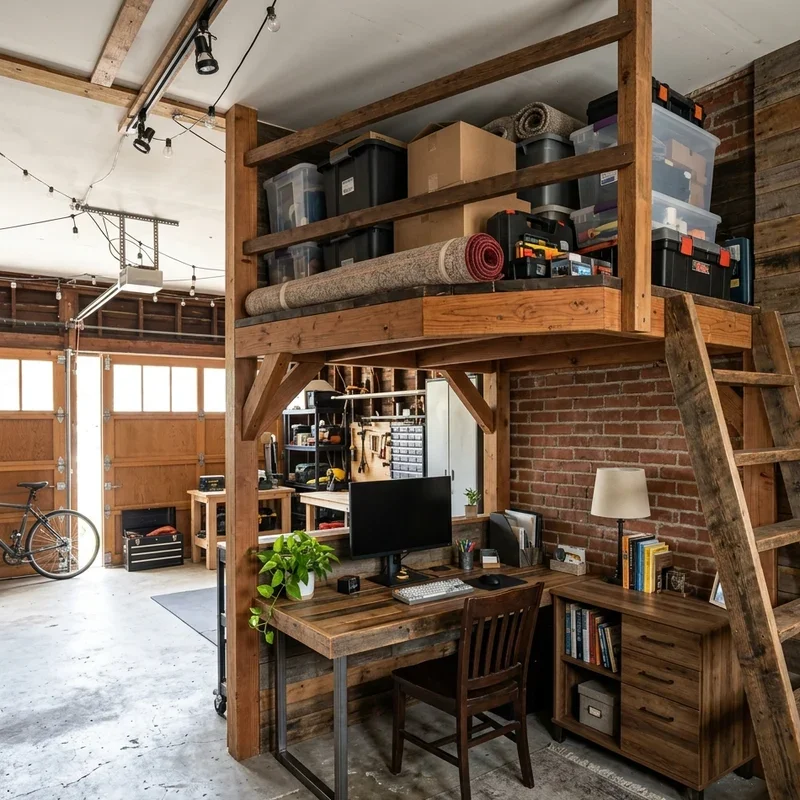 Small Garage Office Design Ideas