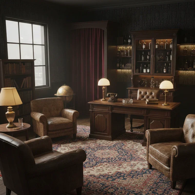 Speakeasy Office Ideas