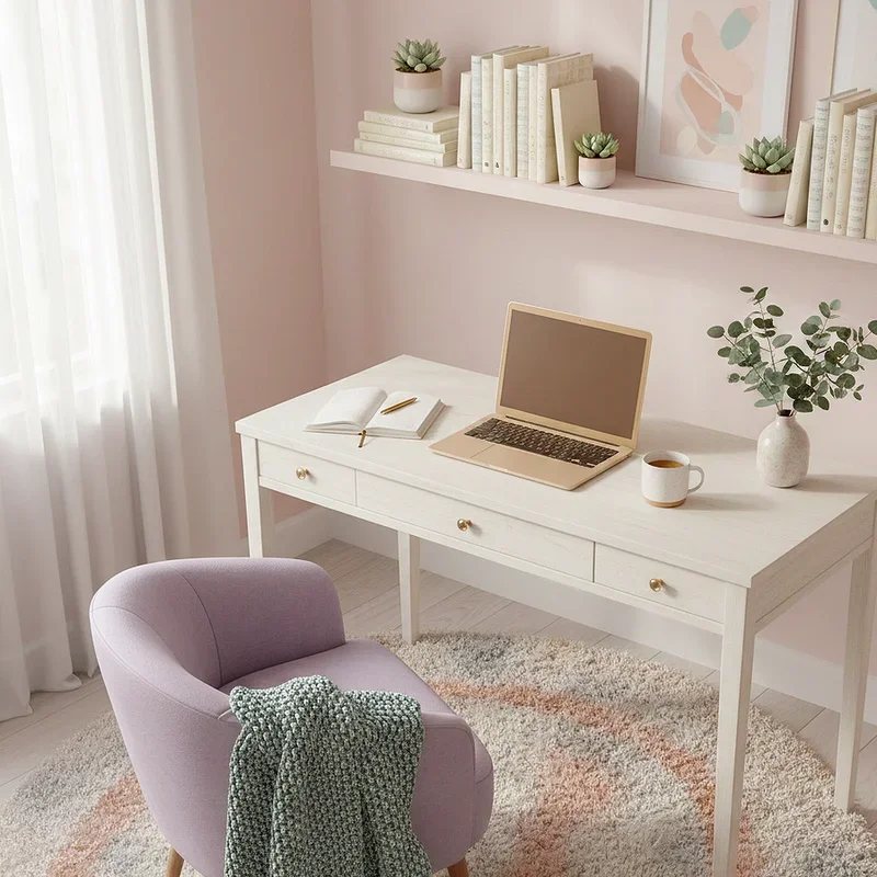 Feminine Home Office Ideas