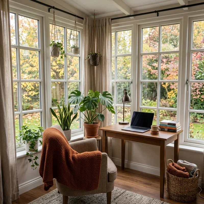Small Sunroom Office Ideas