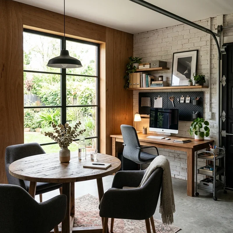 Garage Office Ideas