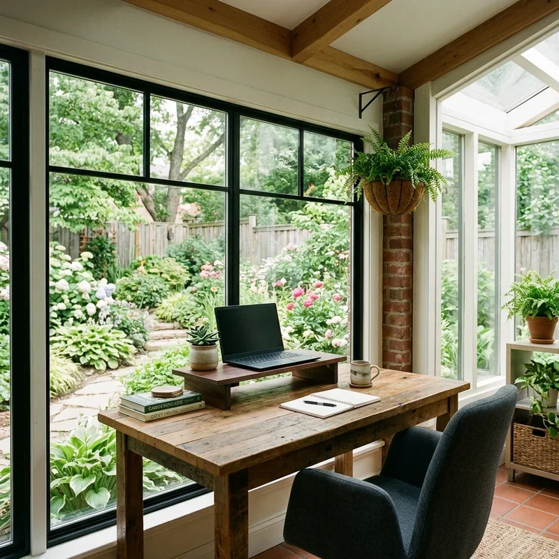 Small Sunroom Office Ideas