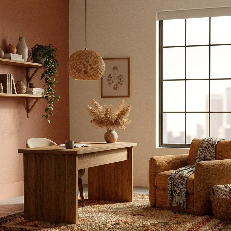 Modern Boho Office Ideas