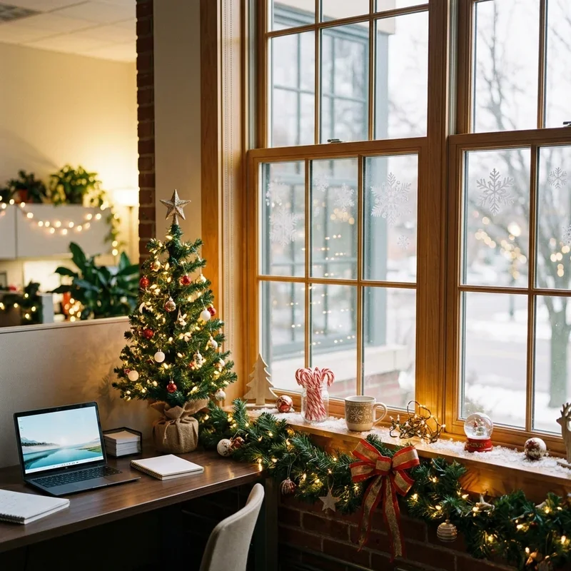 Holiday Office Decorating Ideas