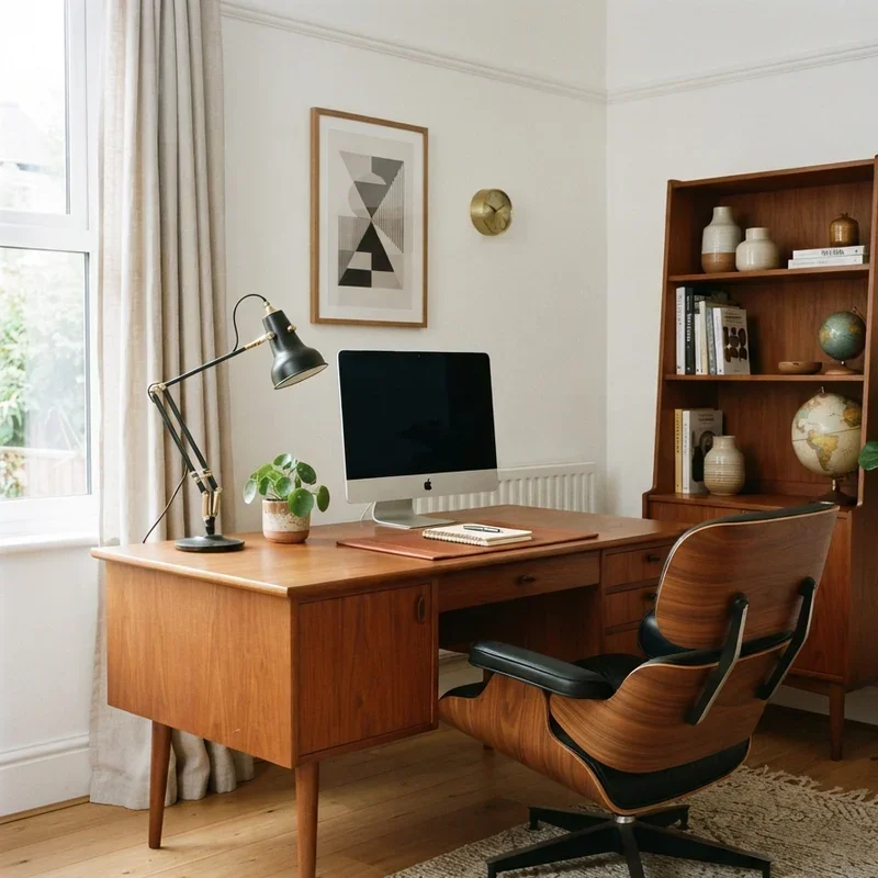 Mid Century Modern Home Office Ideas