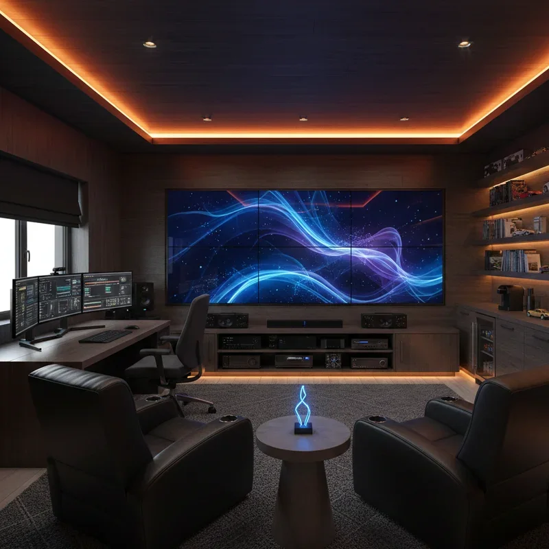 Home Office Man Cave Ideas