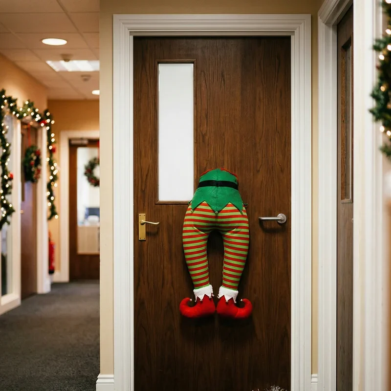Funny Office Door Christmas Decorating Ideas