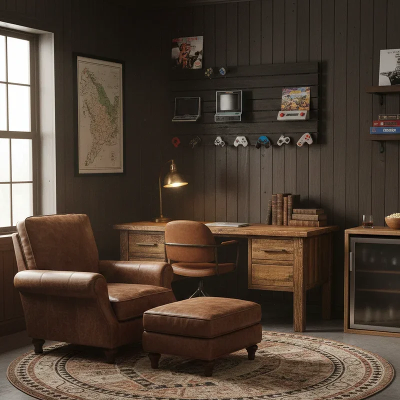 15 Home Office Man Cave Ideas for Bold Style