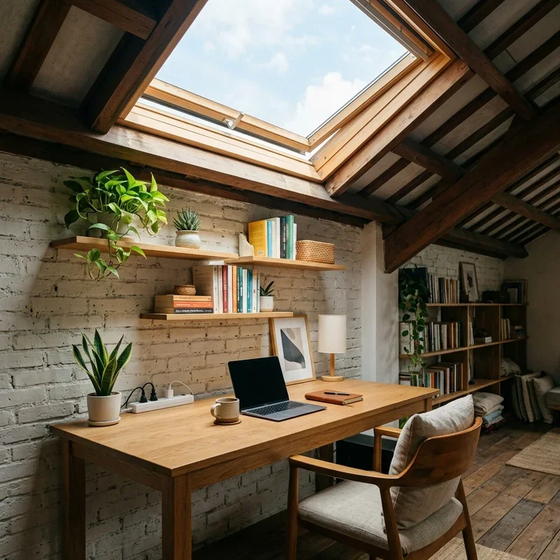 Loft Home Office Ideas