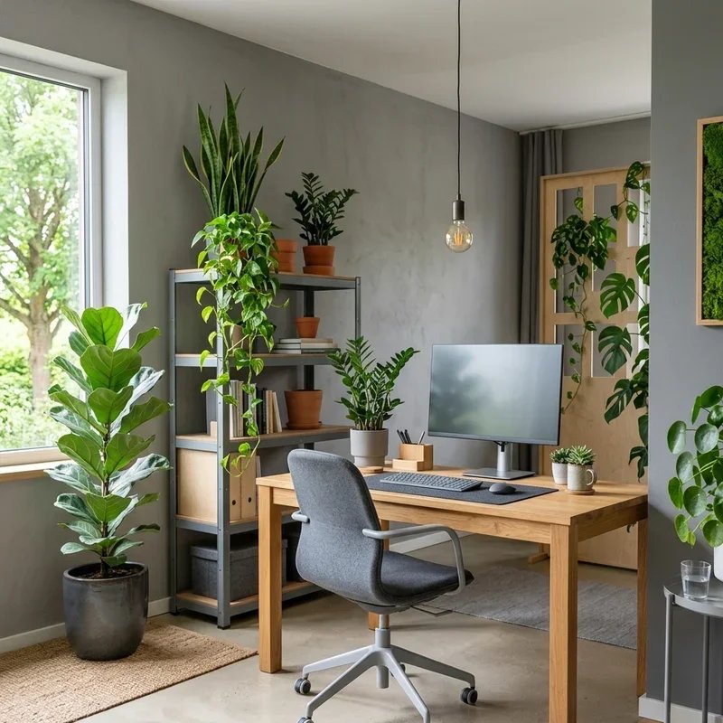 Gray Office Ideas