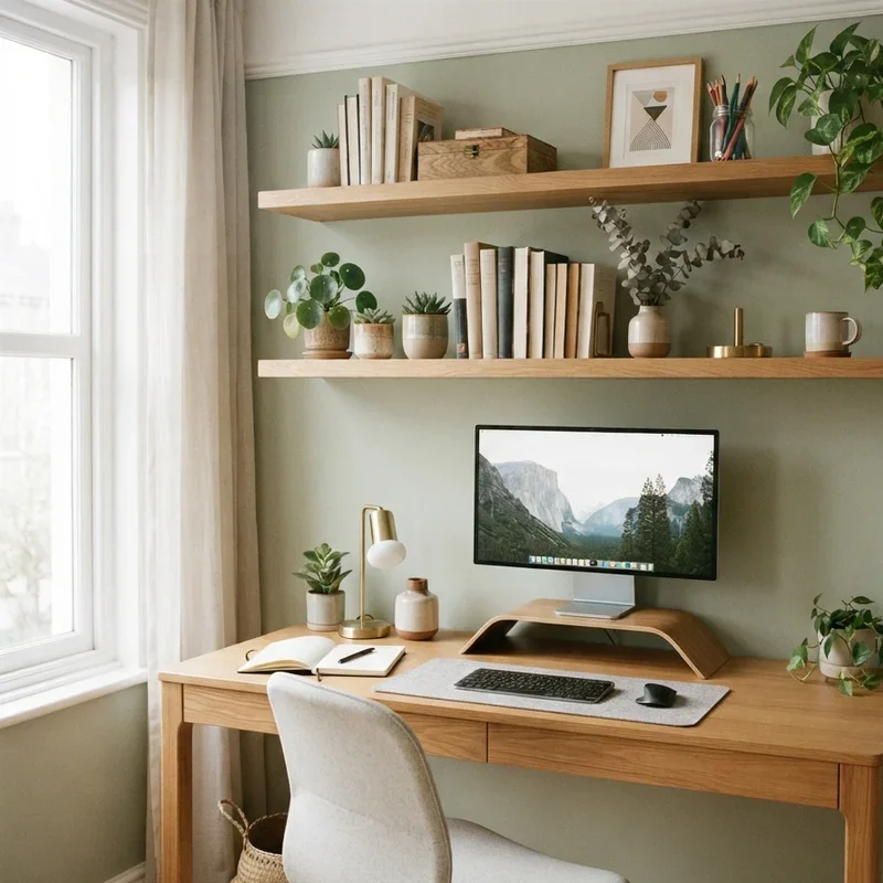Home Office Shelf Ideas