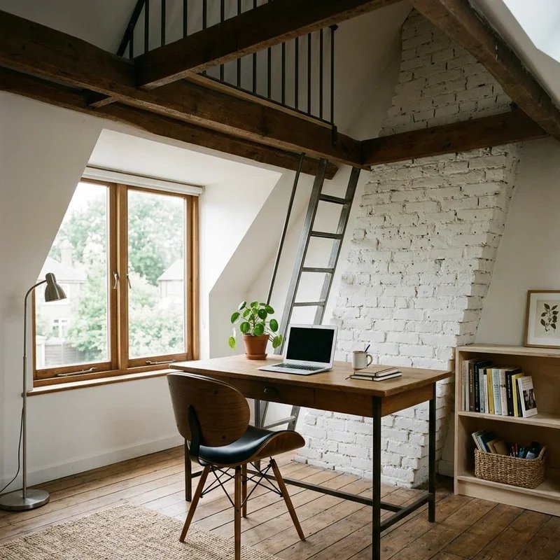 Loft Home Office Ideas