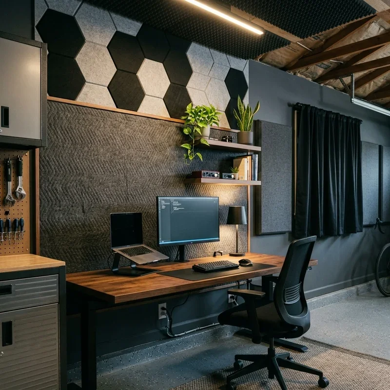 Garage Office Ideas
