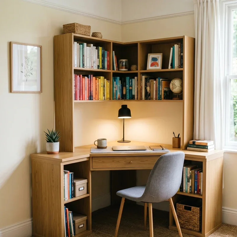 Home Office Corner Desk Ideas