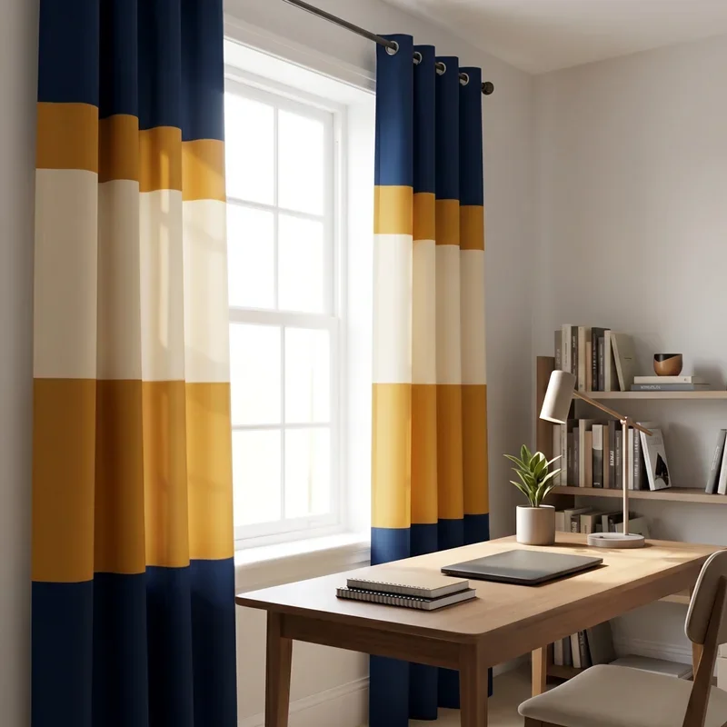 Home Office Curtains Ideas