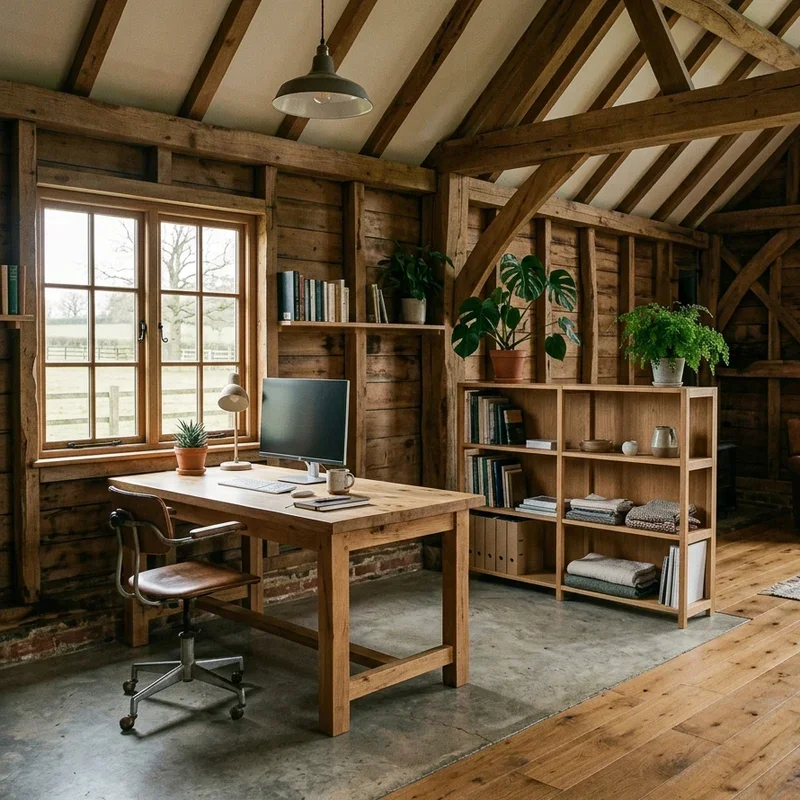 Barn Office Ideas