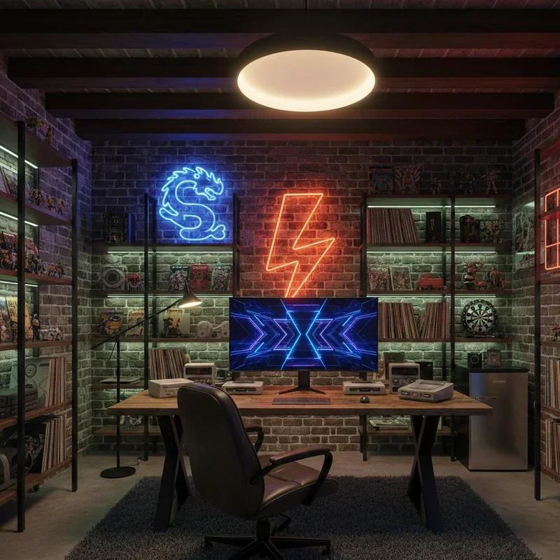 Home Office Man Cave Ideas