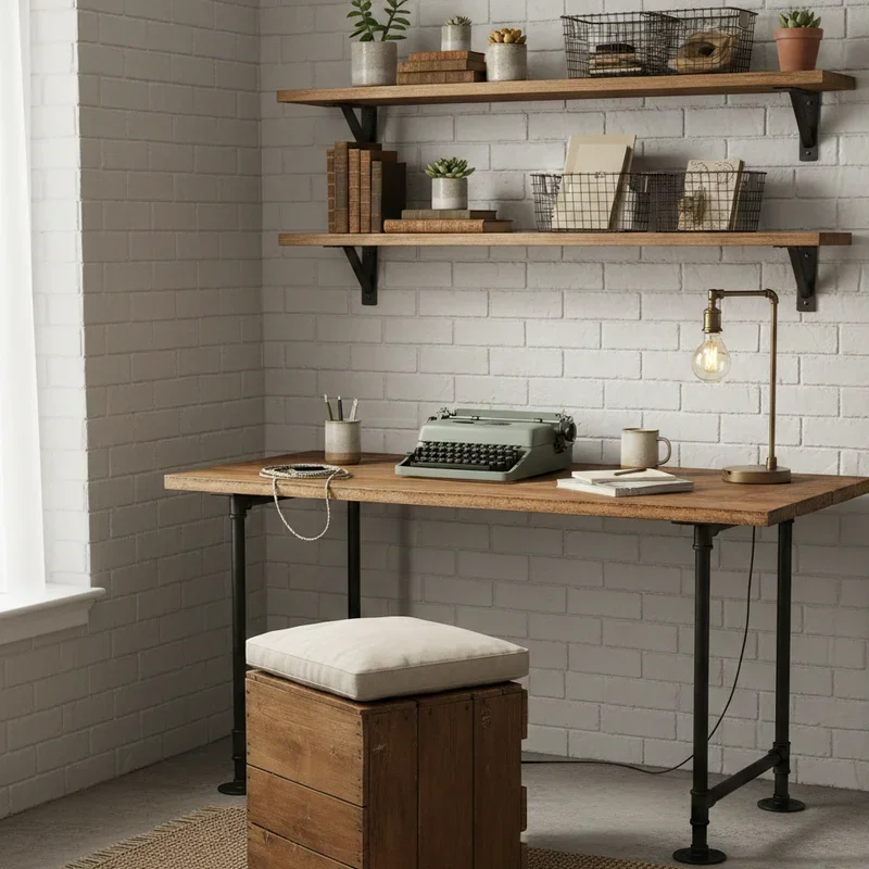 Small Rustic Office Ideas