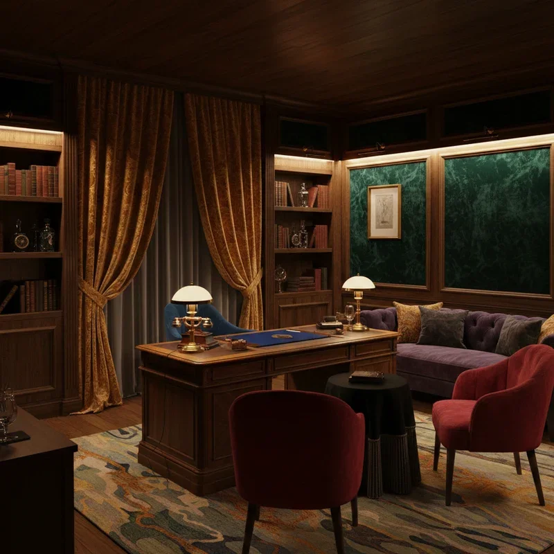 Speakeasy Office Ideas