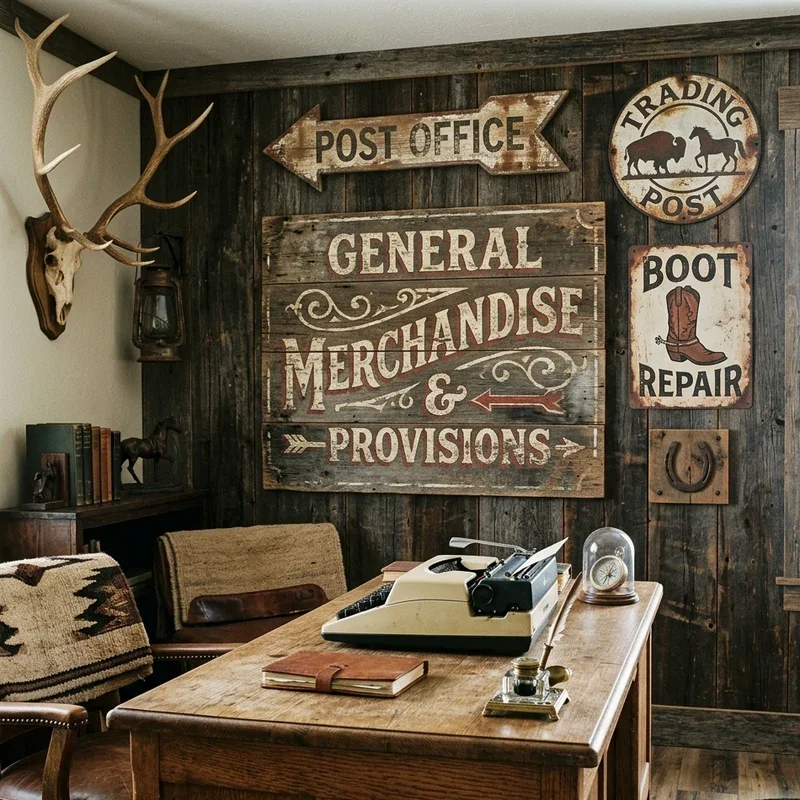 Western Office Decor Ideas