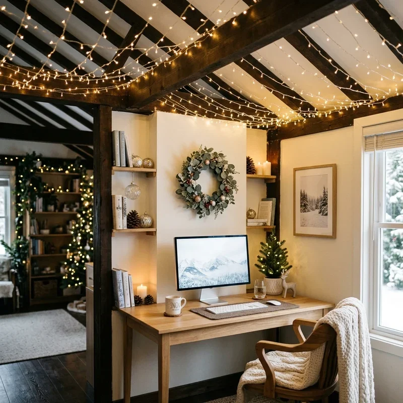Winter Wonderland Office Ideas
