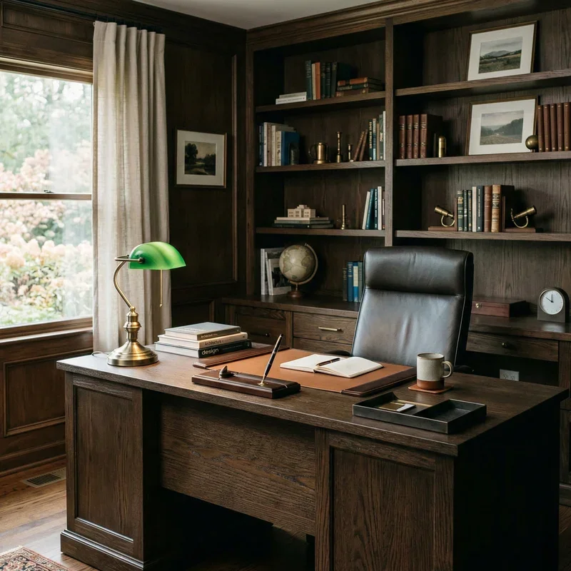 Men's Home Office Ideas