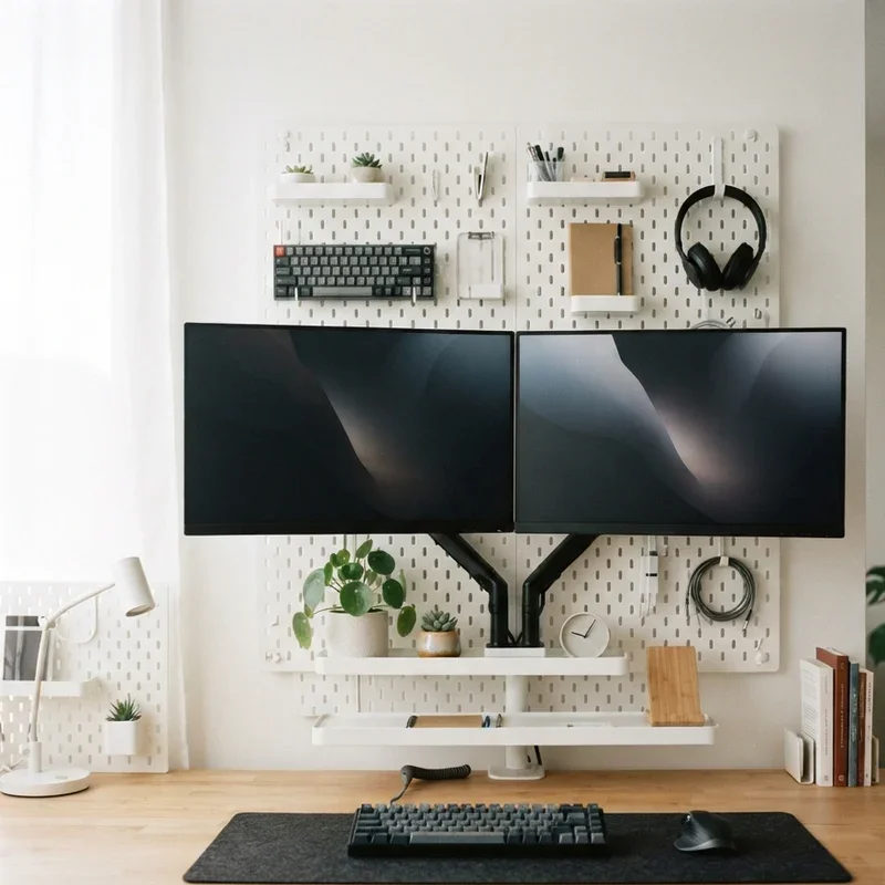 Pegboard Office Ideas