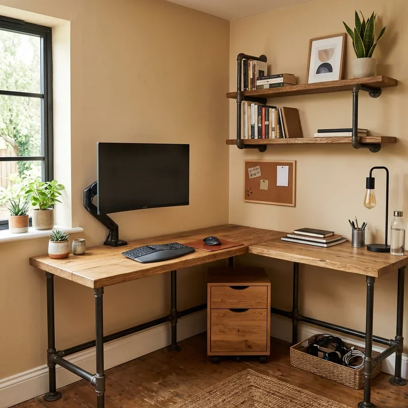 Home Office Corner Desk Ideas