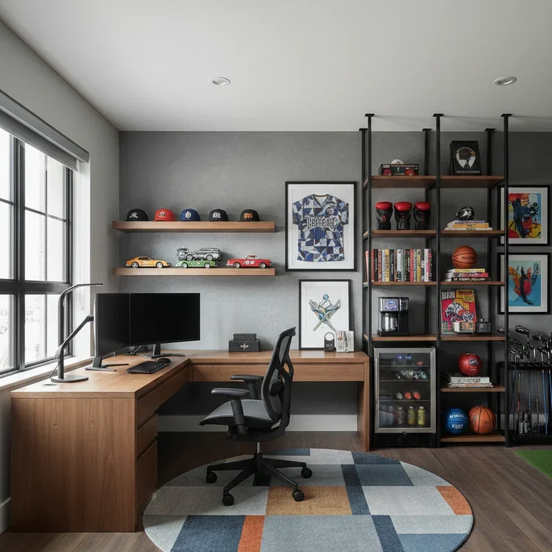 Home Office Ideas for Men