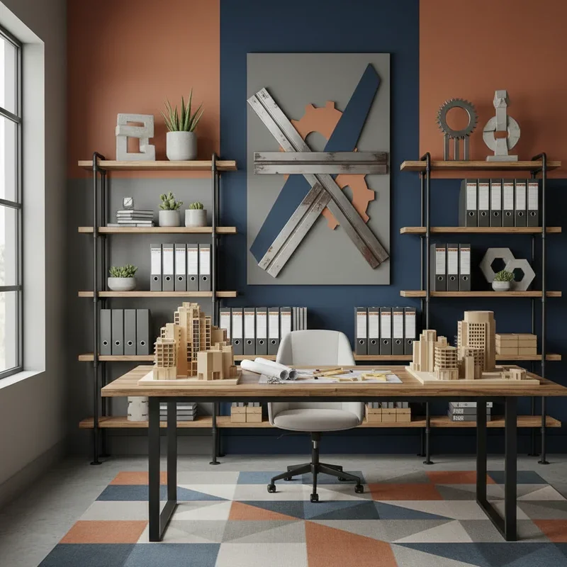 Construction Office Decor Ideas