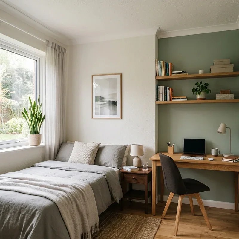 Bedroom and Office Combo Ideas