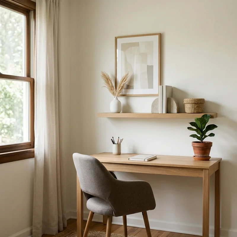 Neutral Office Decor Ideas