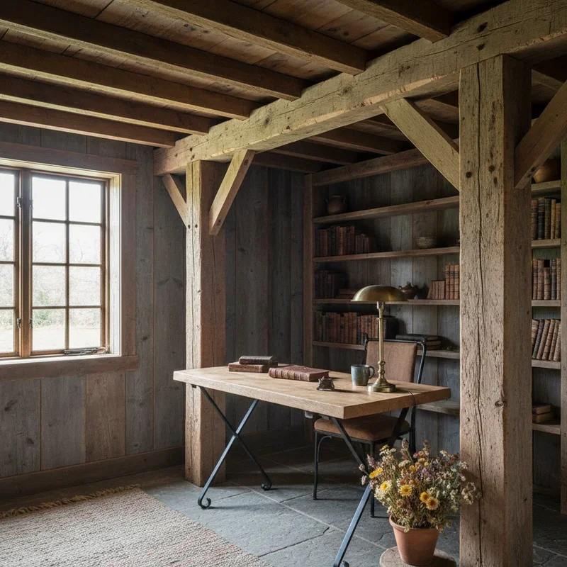 Small Rustic Office Ideas