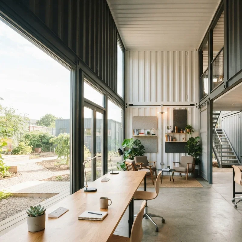 Container Office Ideas