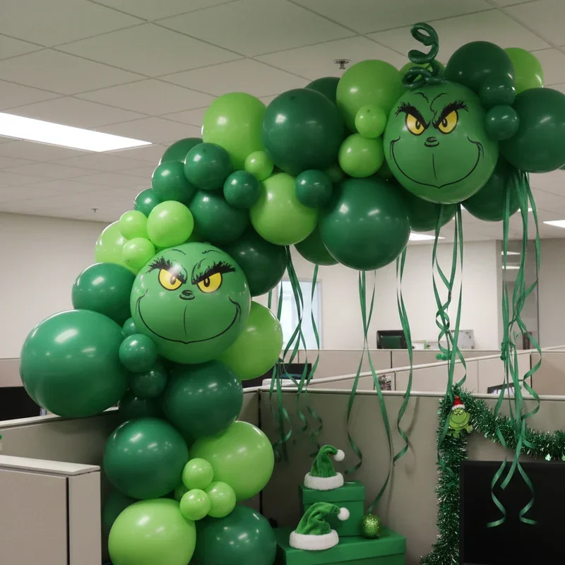 Grinch Office Decor Ideas