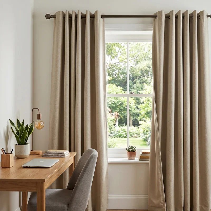 Home Office Curtains Ideas