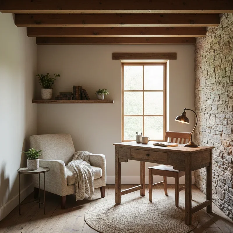 Small Rustic Office Ideas