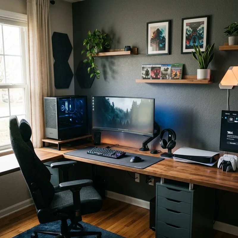 Gaming Room/Office Ideas
