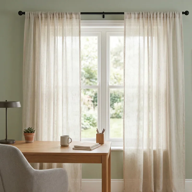 Home Office Curtains Ideas