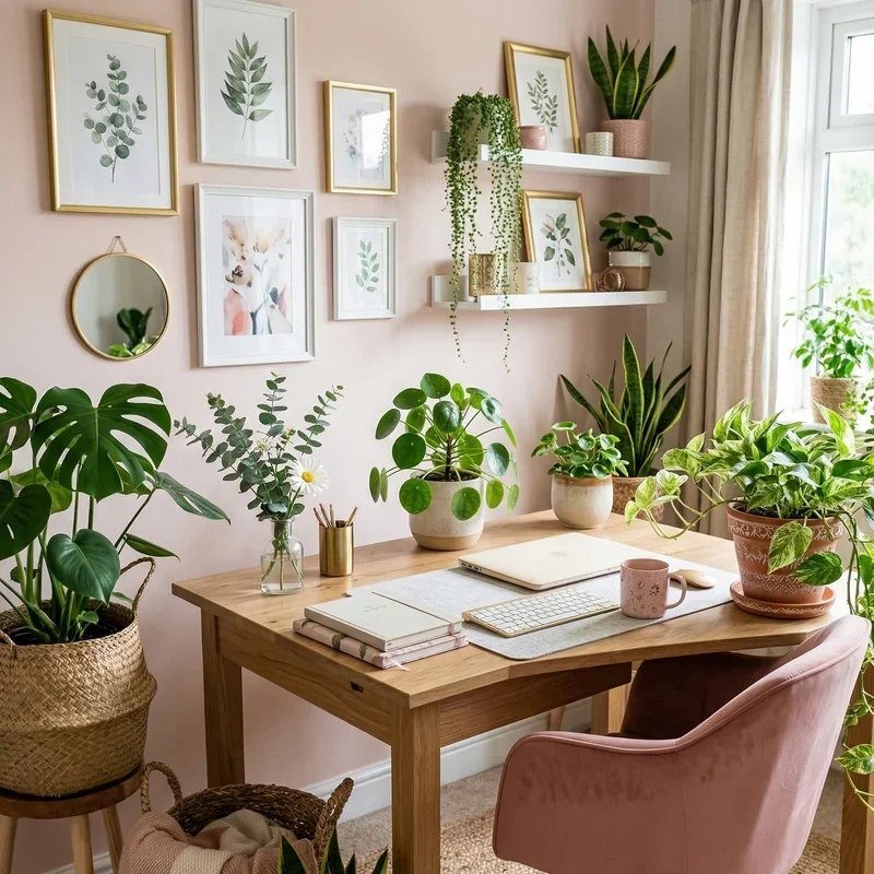 Girly Home Office Ideas