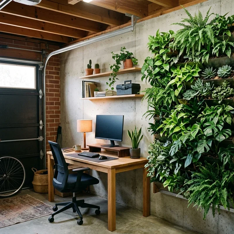 Garage Office Ideas