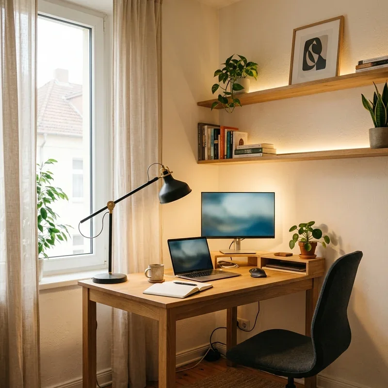 Small Home Office Lighting Ideas