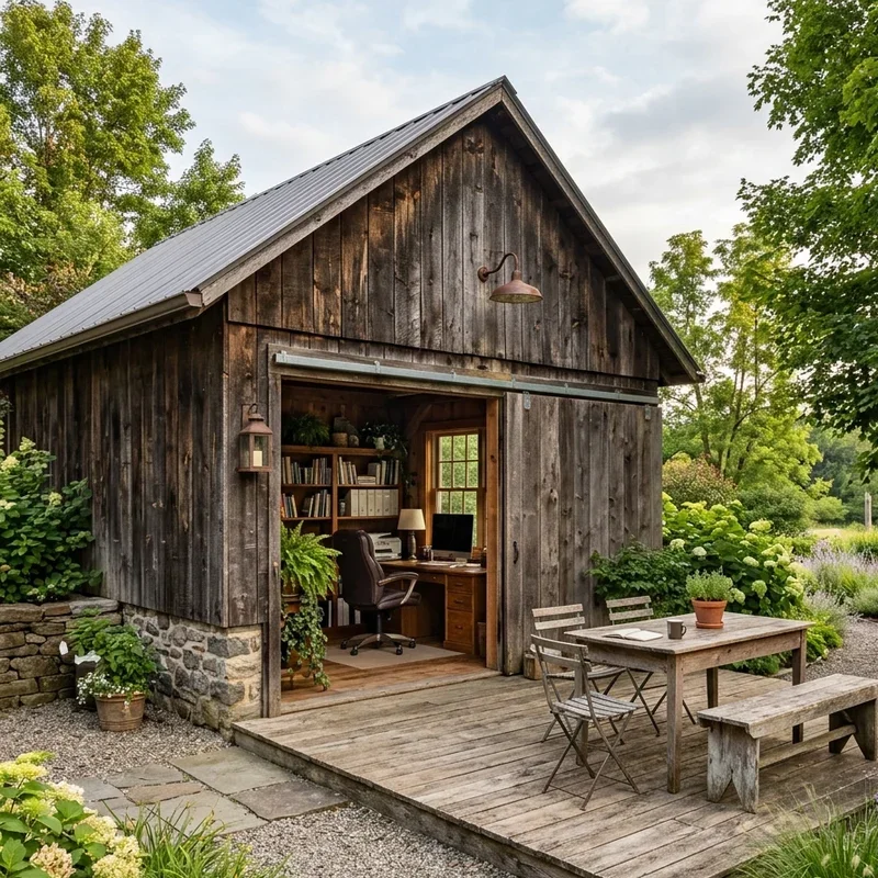 Barn Office Ideas