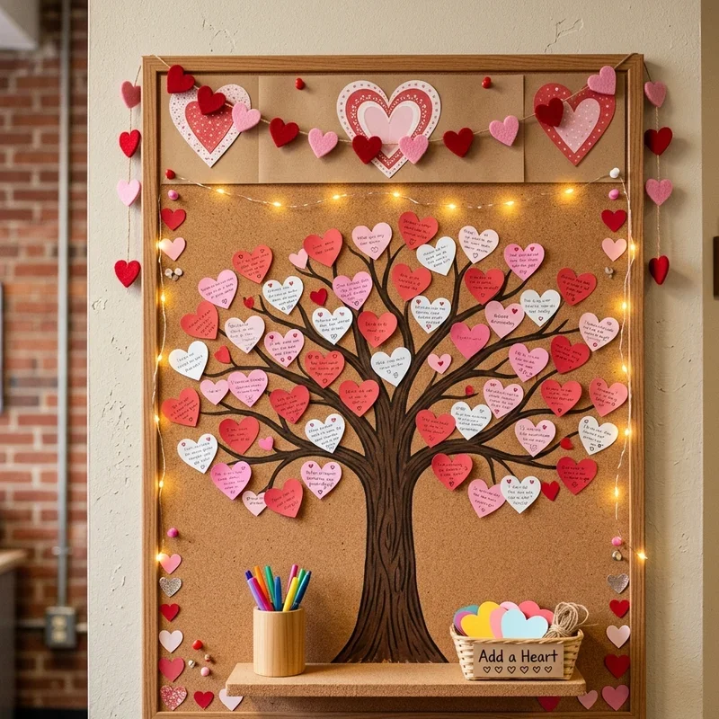 Valentine’s Day Workplace Bulletin Board Ideas