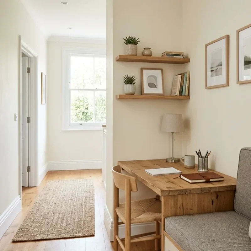 Hallway Office Ideas