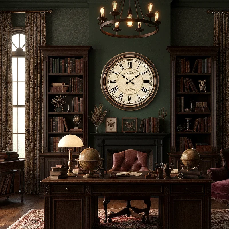 Dark Academia Office Ideas