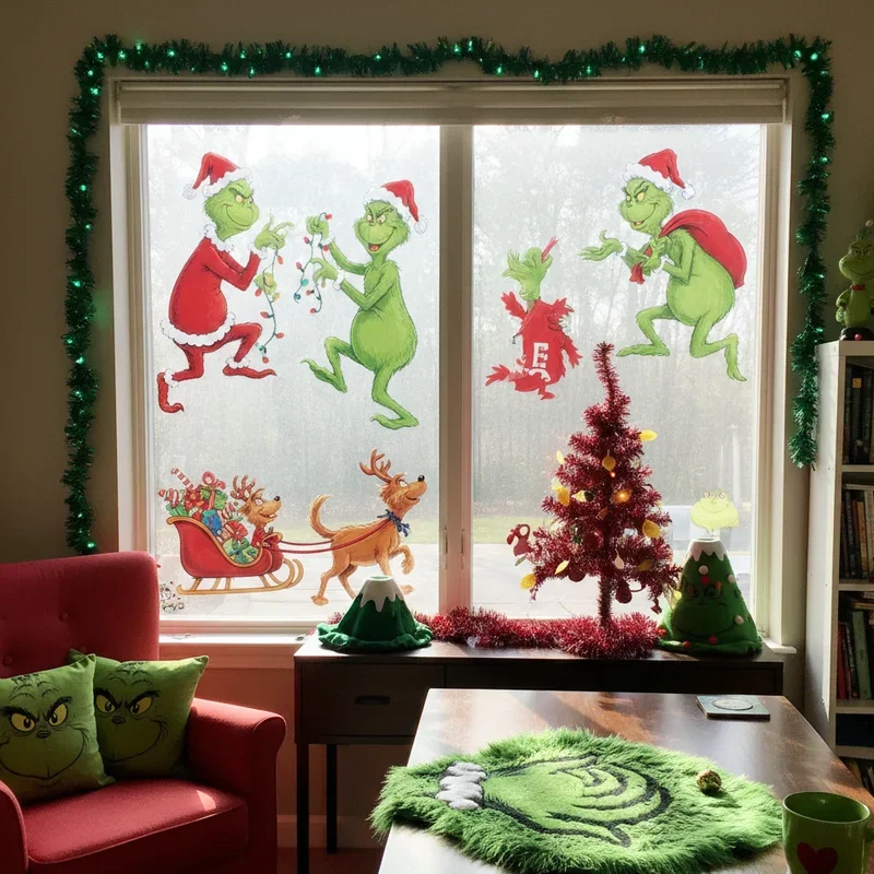Grinch Office Decor Ideas
