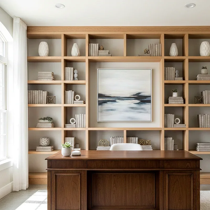 Office Book Shelf Ideas